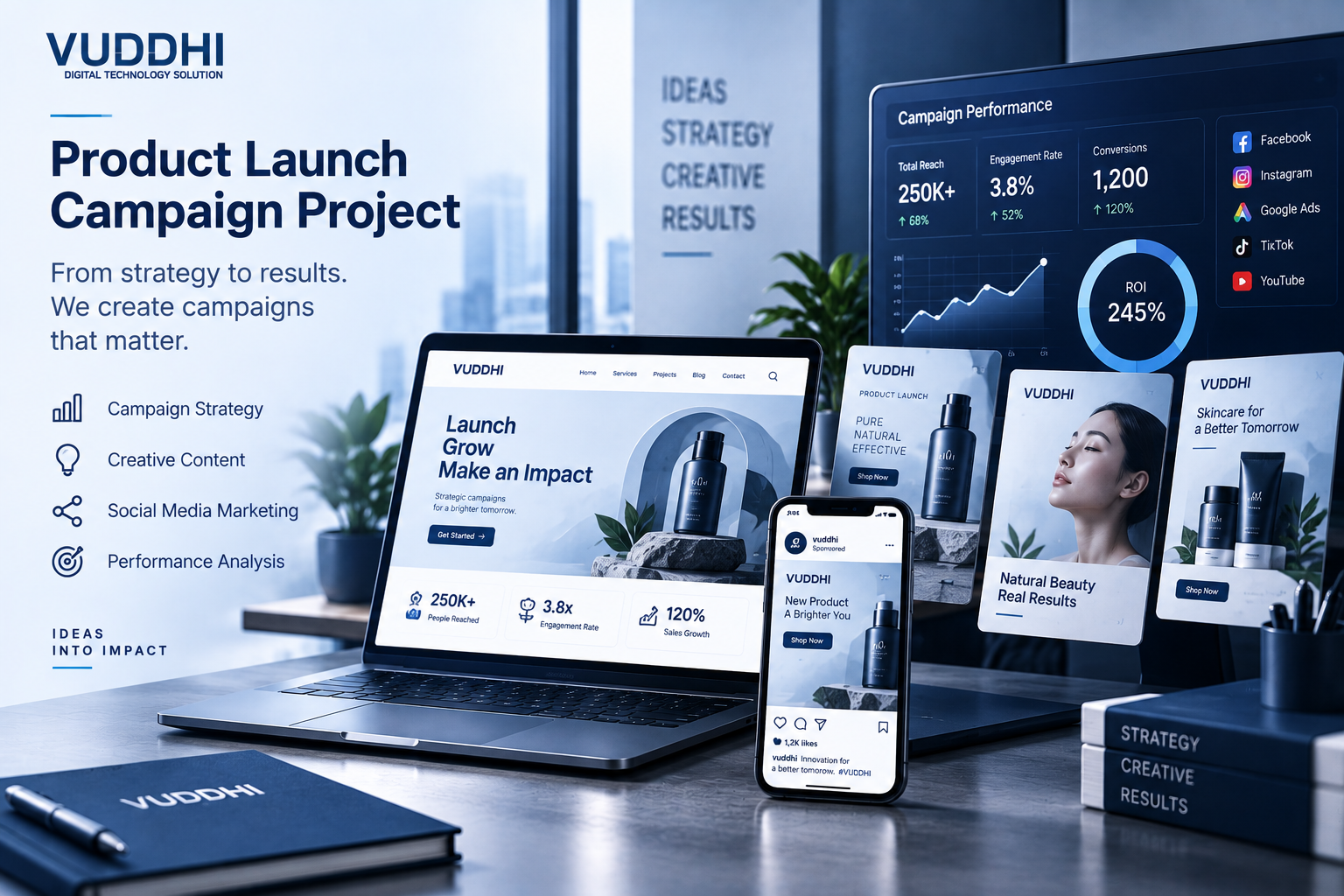Product launch campaign project